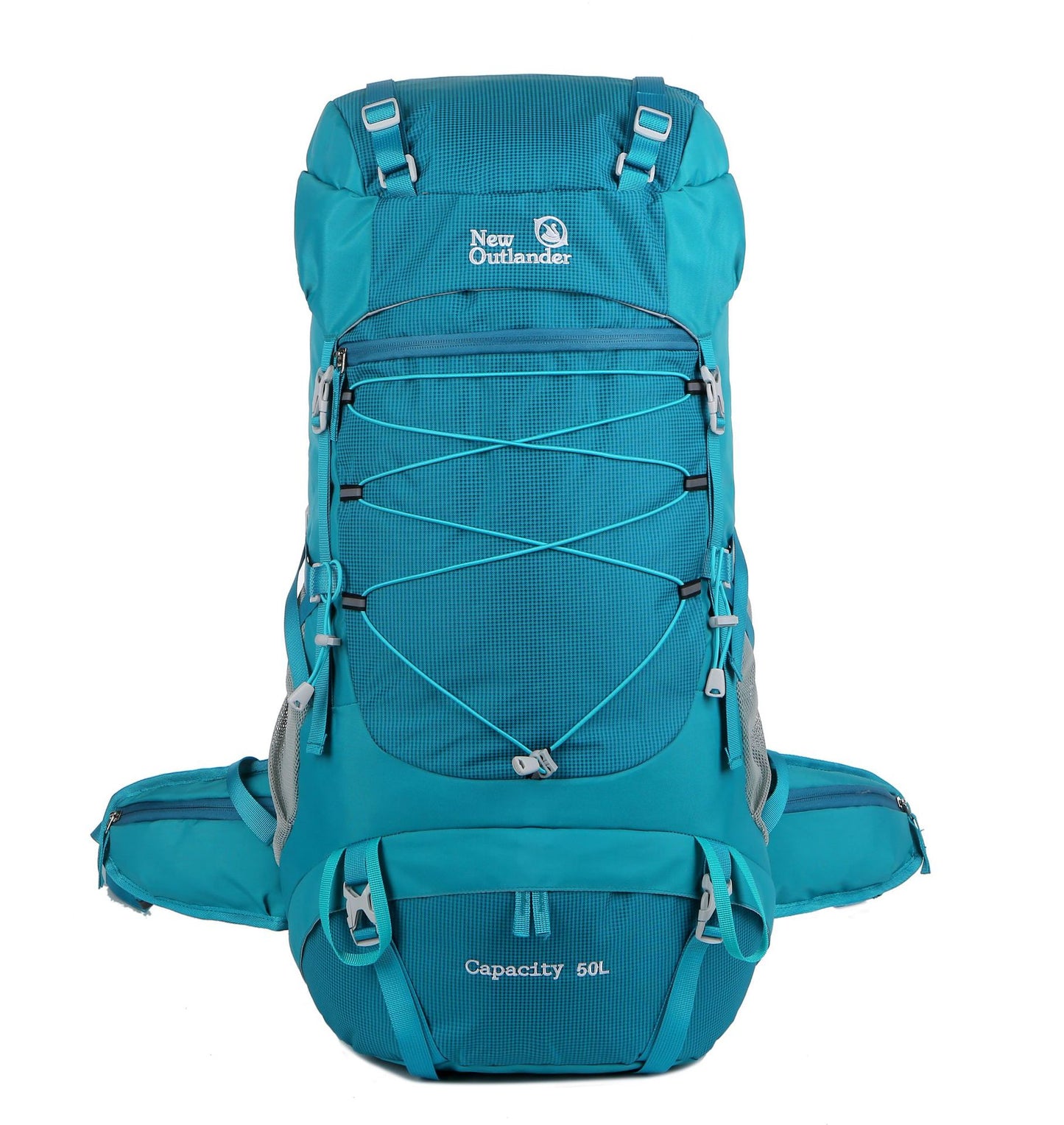 Adventure-Ready Backpack: 50L Mountaineering Bag, Durable, for Festivals & Hiking