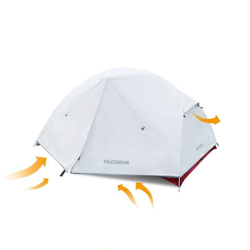 Pack Light, Camp Easy: Super Light Two-Person Folding Tent