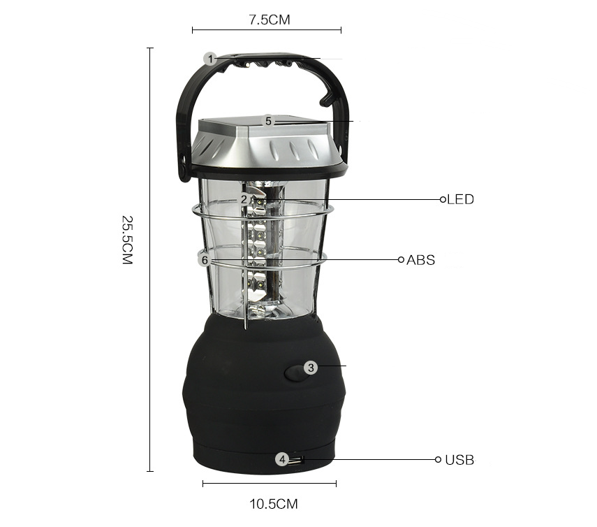 Solar Festival Light: Rechargeable, Portable, Bright LED