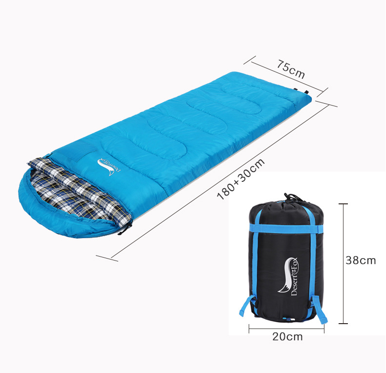 Ditch the Itch: 100% Cotton Flannel Sleeping Bag for Festival Camping