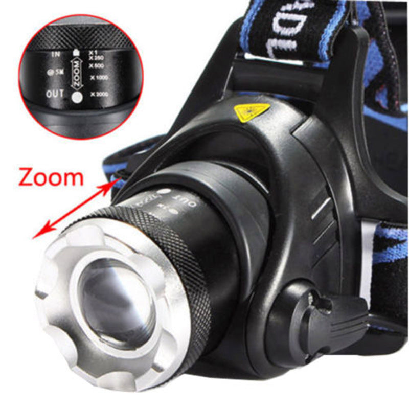 Outdoor Headlight - Telescopic Zoom, Hands-Free