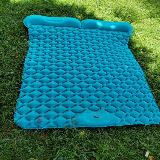 Festival-Ready Sleep: Camping Mattress, Foot Pump Built-in