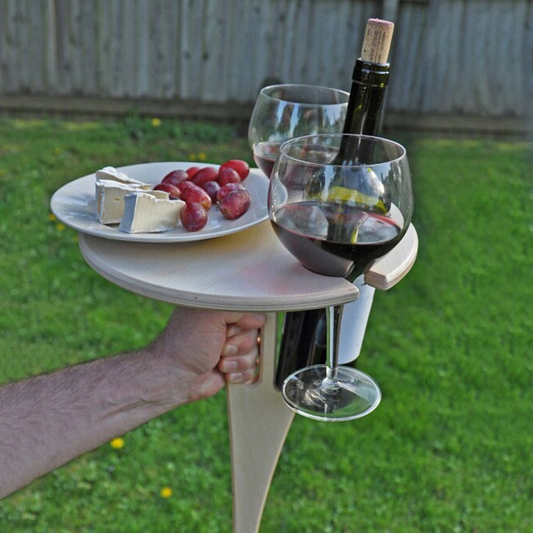 Festivali Gëzuar Ora: Tabela Portable Wine &amp; Cheese