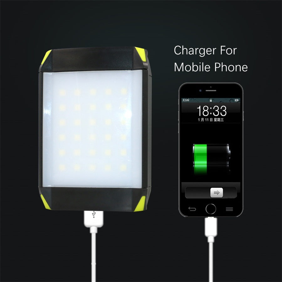 Your Festival Camp Aid: LED Light & Power Bank Combo