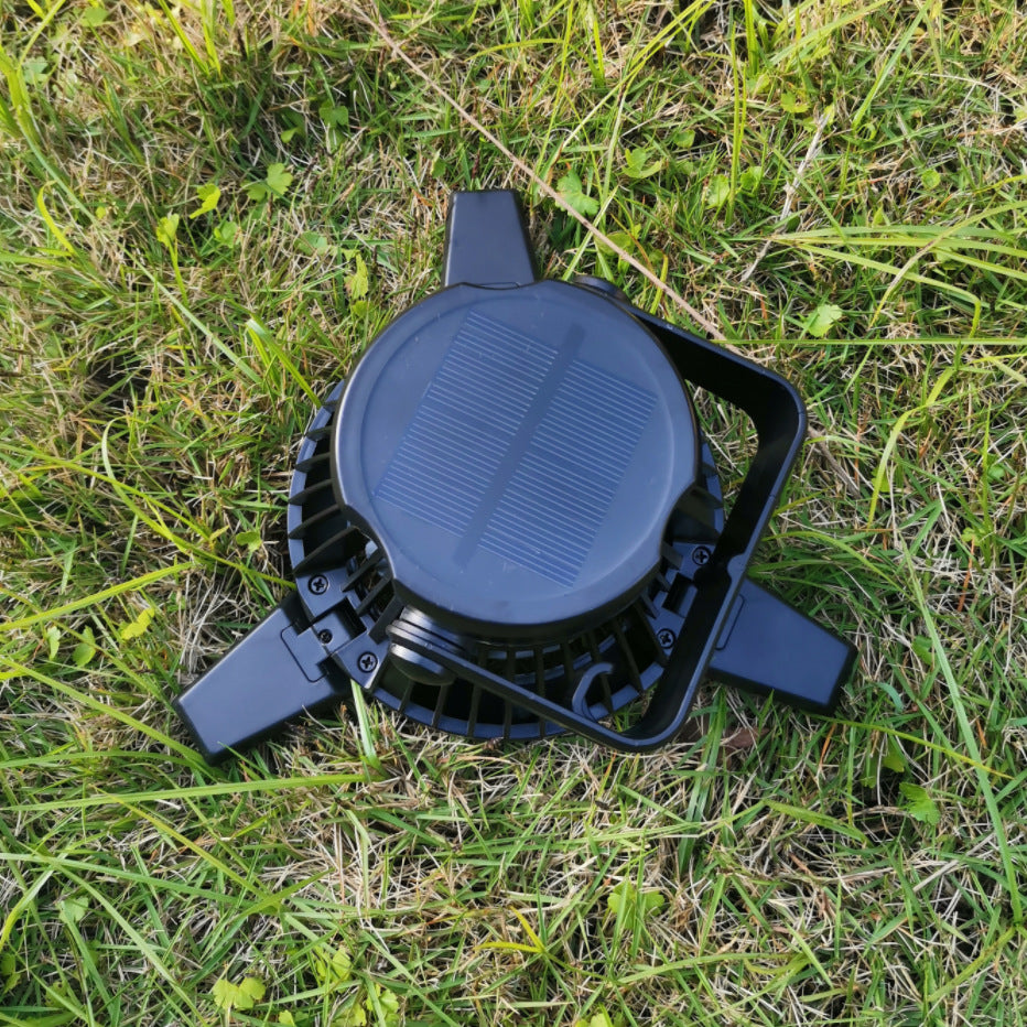 Beat the Festival Heat: Solar Fan + Light Combo