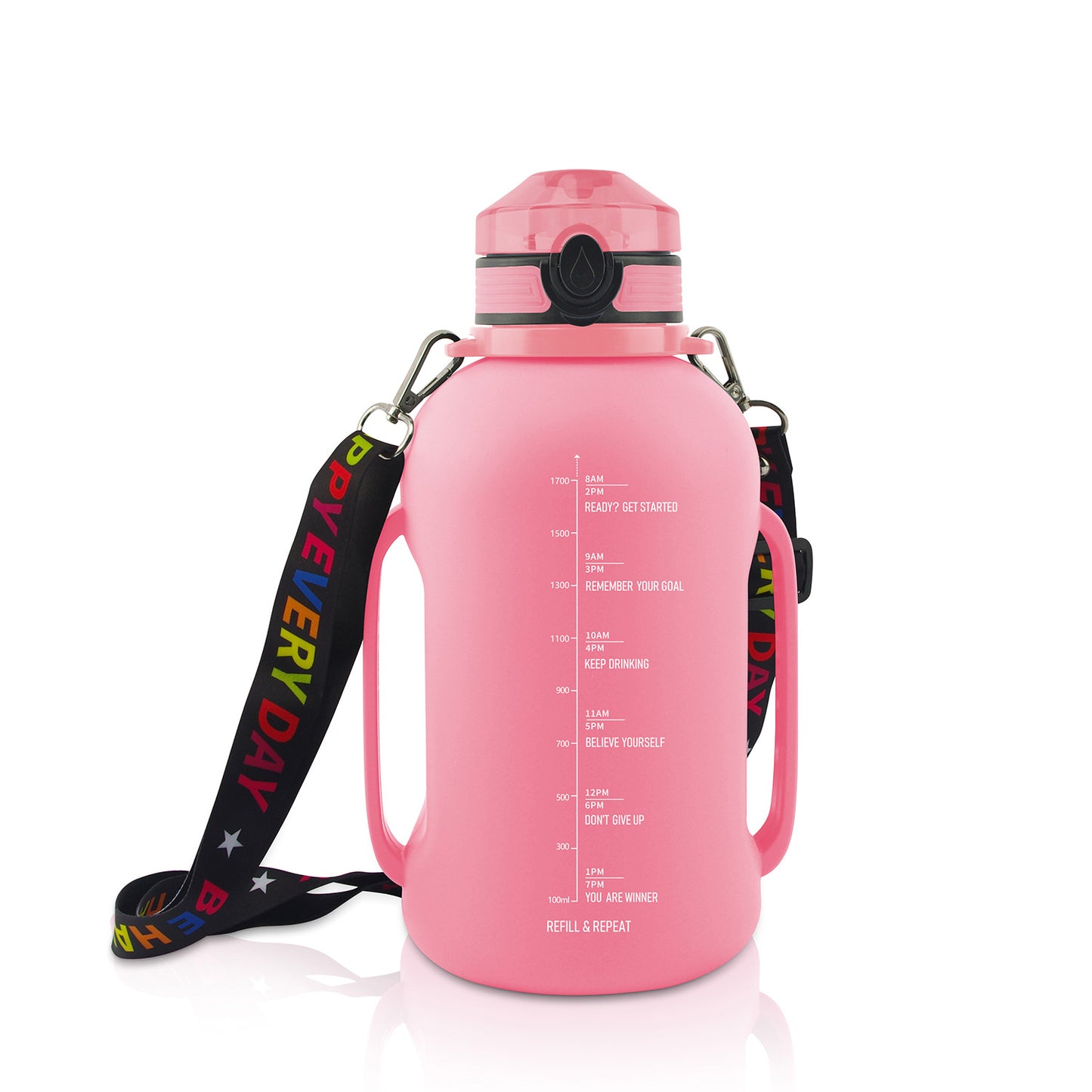 Large Capacity, Collapsible Water Bottle: Perfect for Festivals & Adventures