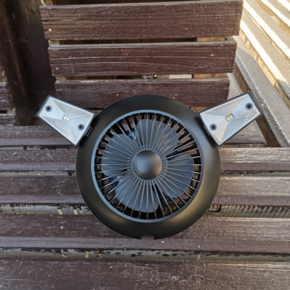 Beat the Festival Heat: Solar Fan + Light Combo