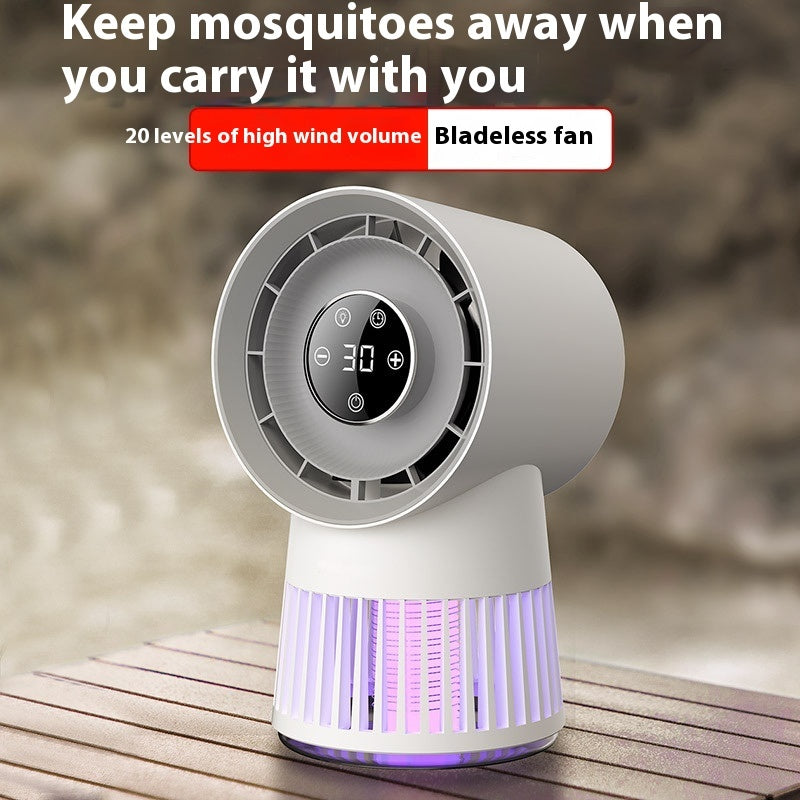 Summer Sanctuary: 2-in-1 Mosquito Repellent Fan & Air Cooler