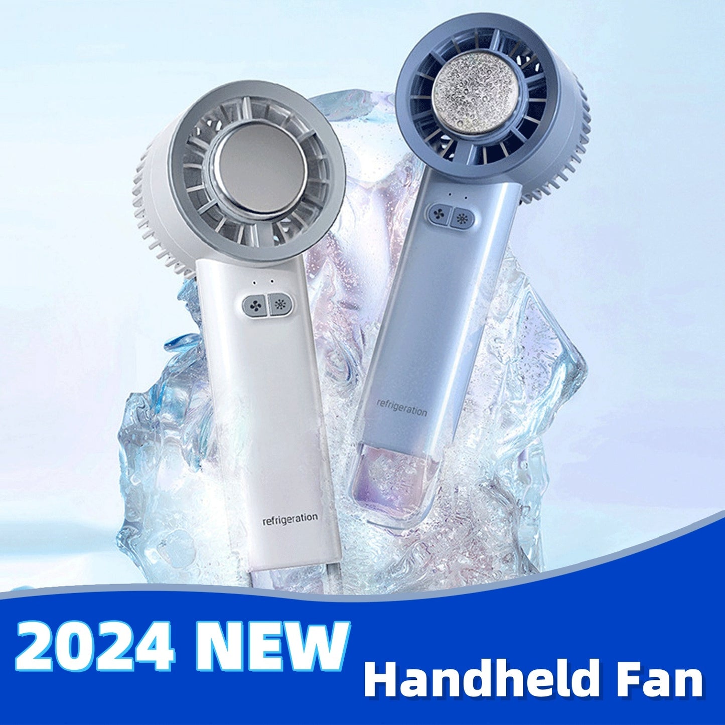 Stay Cool Anywhere: 2024 Turbo Jet Mini Fan - Ice Cold, Powerful, Portable