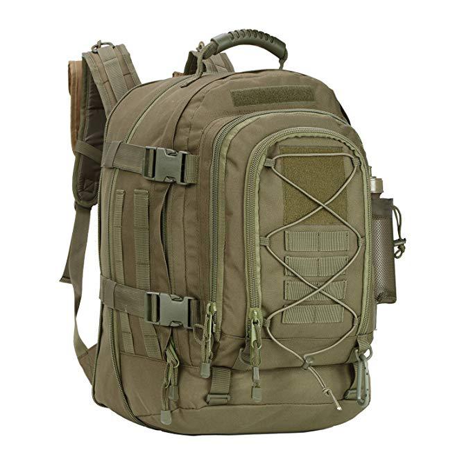 Multifunctional Outdoor Backpack: Tactical Design, Large Capacity, Hiking & Festivals