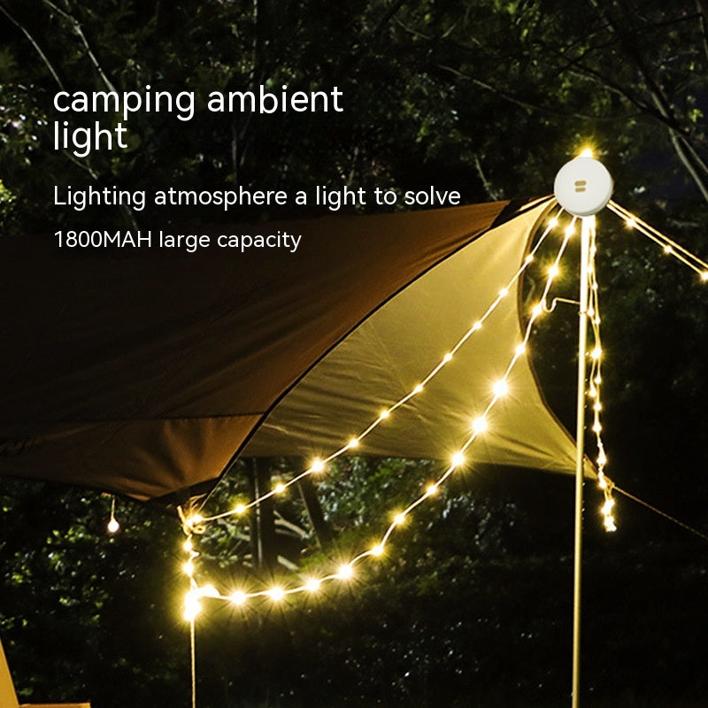 Rechargeable Light Strip: Flexible, Portable, Brightens Festivals & Campsites