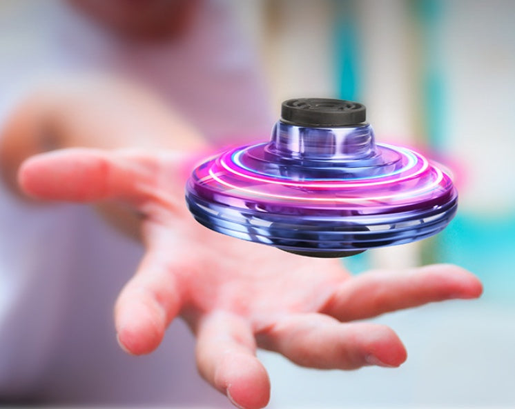 Mini Fingertip Gyro: The LED UFO Drone That's Fun to Fly & Soothes Stress