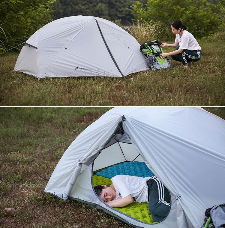 Météor le week-end du festival : tente double anti-pluie