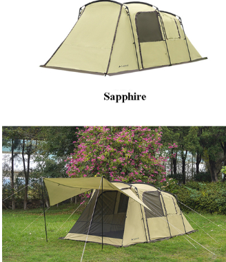 Large Tunnel Camping Tent: Comfortable Space for Festivals & Outdoors