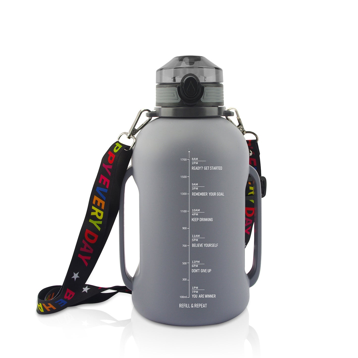 Large Capacity, Collapsible Water Bottle: Perfect for Festivals & Adventures