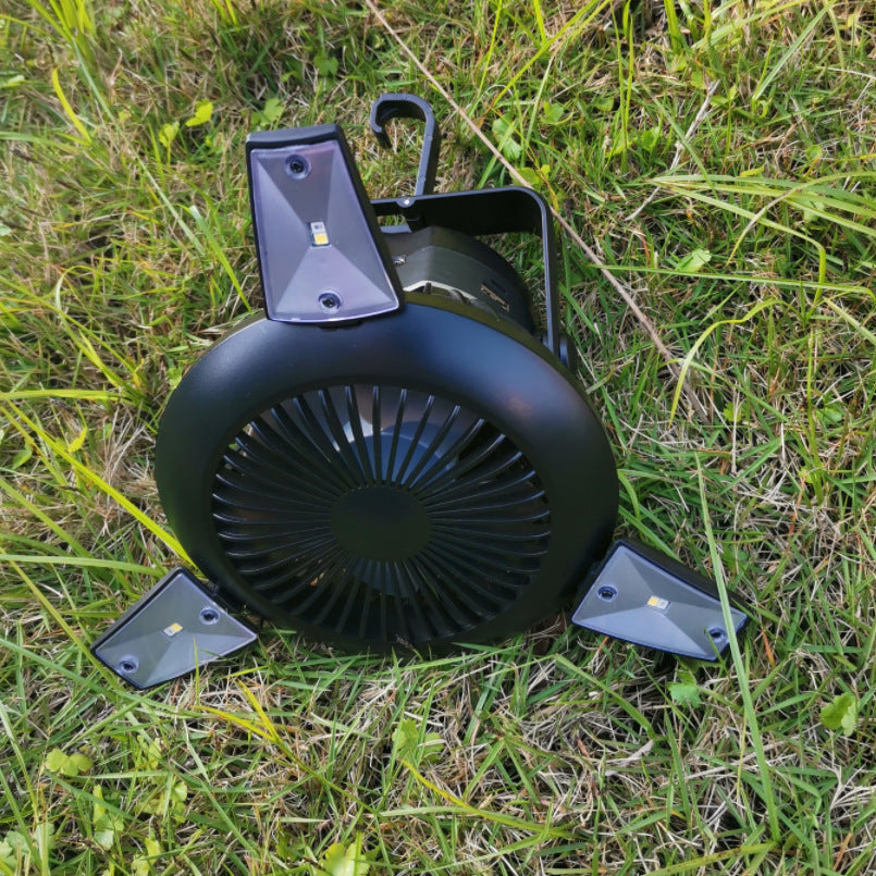 Beat the Festival Heat: Solar Fan + Light Combo