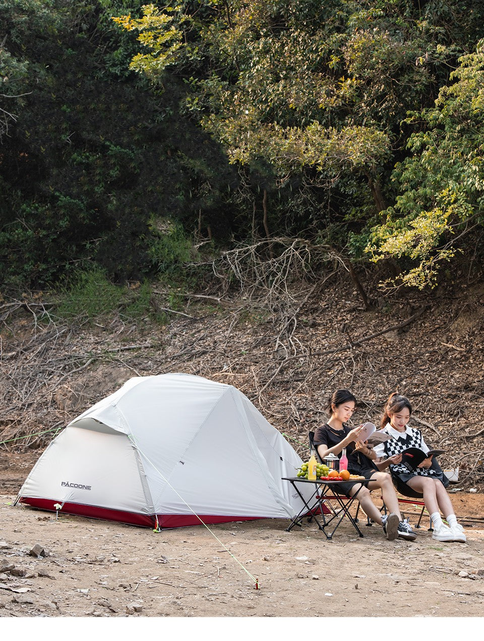 Pack Light, Camp Easy: Super Light Two-Person Folding Tent