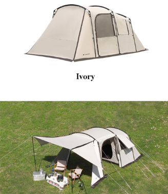 Large Tunnel Camping Tent: Comfortable Space for Festivals & Outdoors