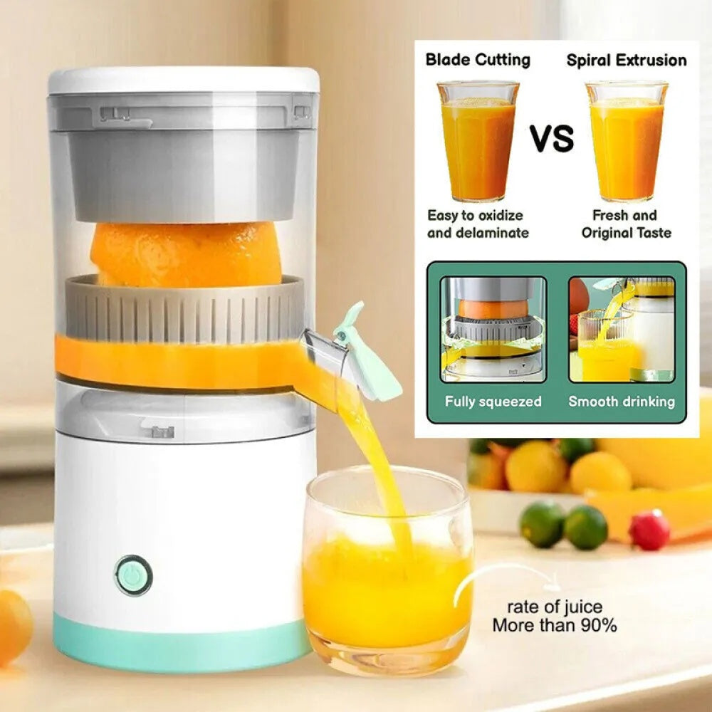 Portable Electric Fruit Juicer with USB-C Charging