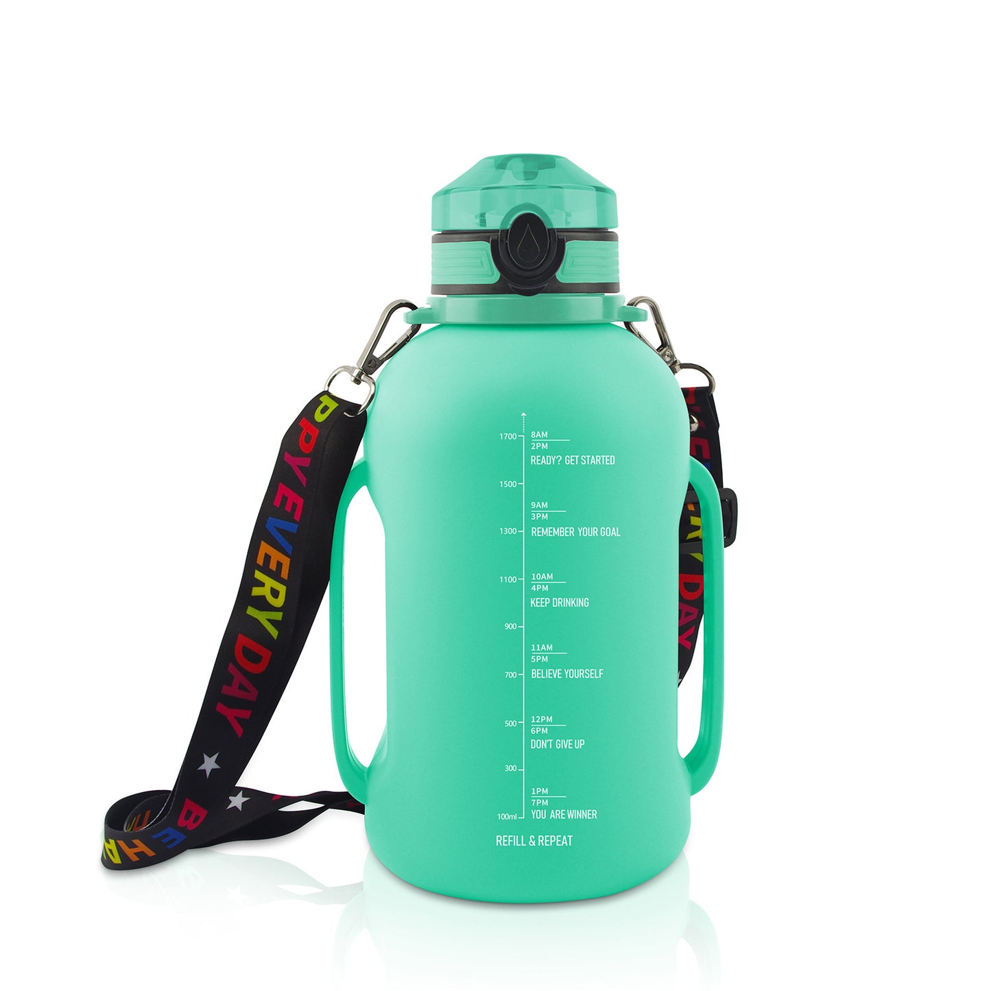 Large Capacity, Collapsible Water Bottle: Perfect for Festivals & Adventures