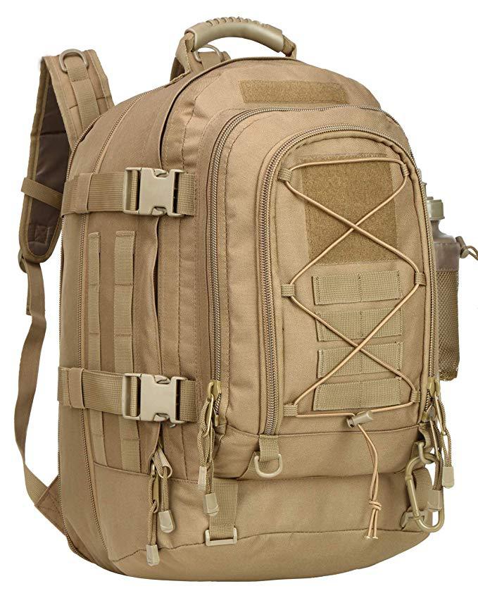 Multifunctional Outdoor Backpack: Tactical Design, Large Capacity, Hiking & Festivals