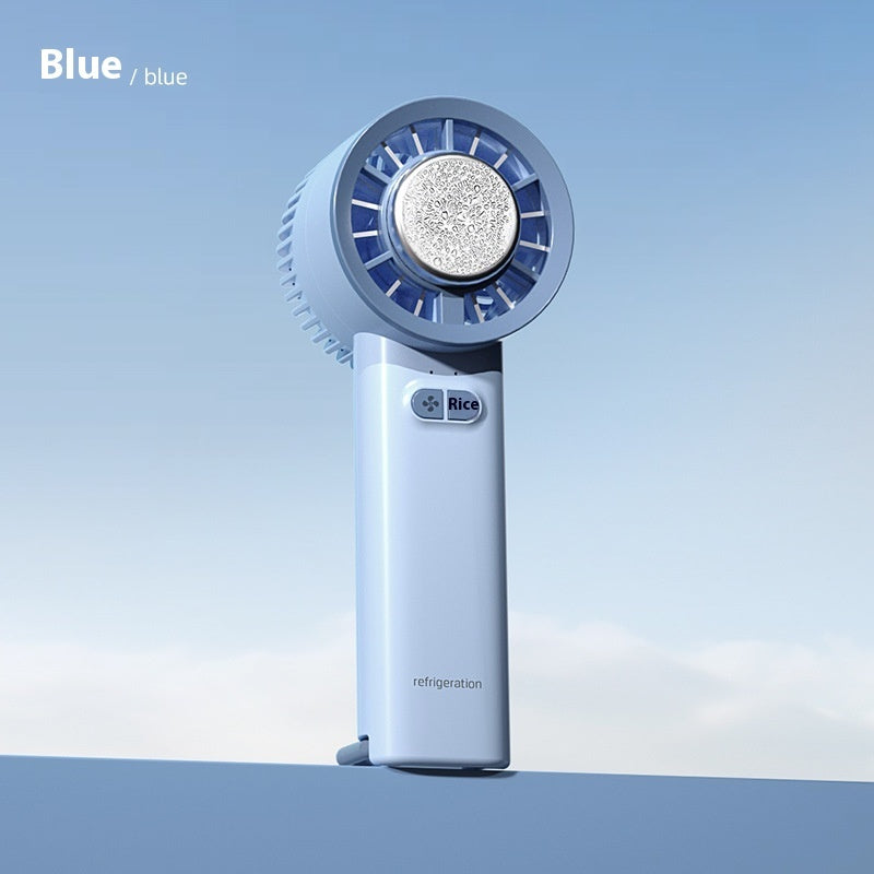 Stay Cool Anywhere: 2024 Turbo Jet Mini Fan - Ice Cold, Powerful, Portable