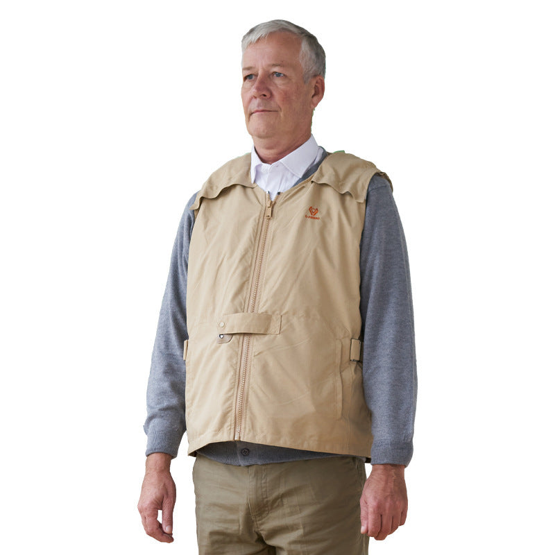 Smart Fall Protection Airbag Vest with Bluetooth Tracking