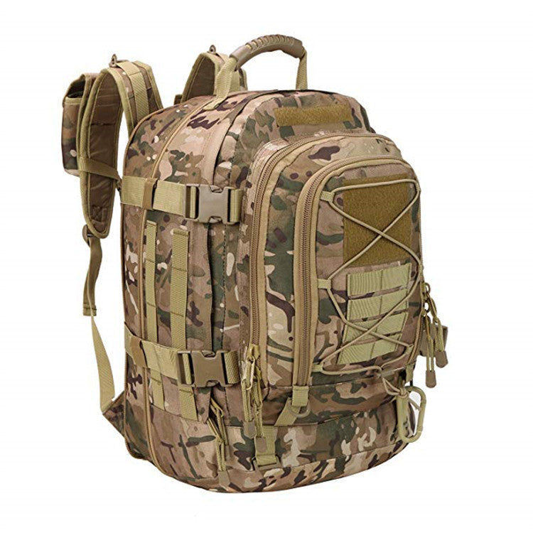 Multifunctional Outdoor Backpack: Tactical Design, Large Capacity, Hiking & Festivals