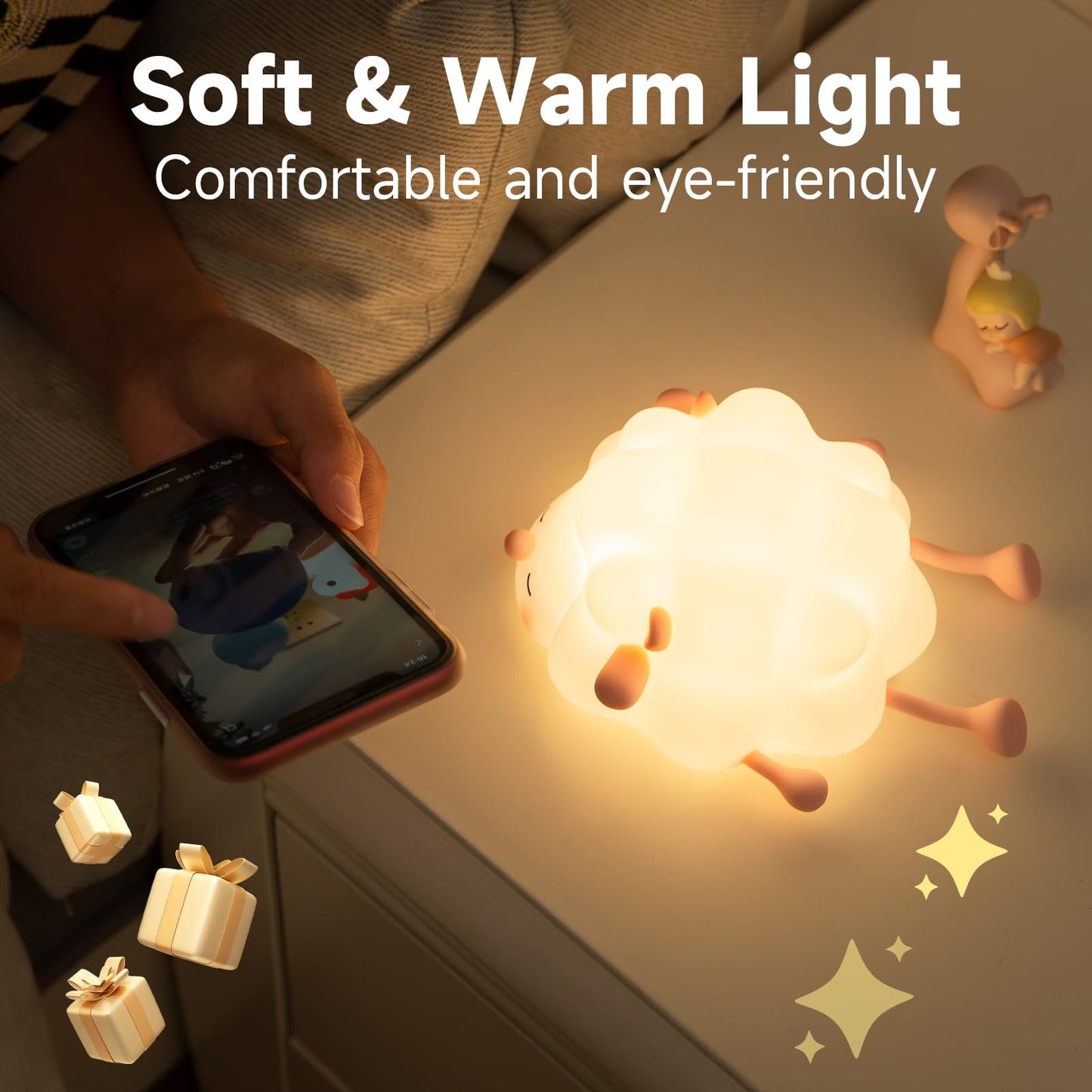 Baa-Baa Bedtime Sheep Night Light